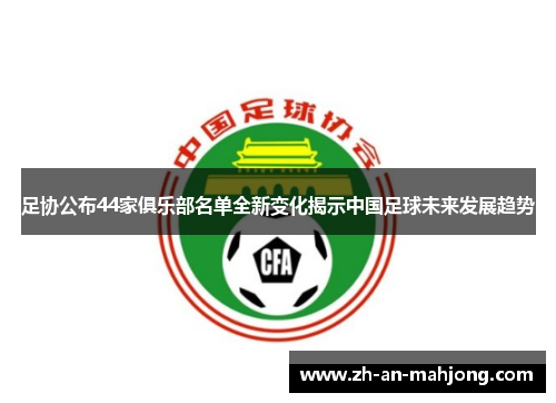 足协公布44家俱乐部名单全新变化揭示中国足球未来发展趋势 足协公布44家俱乐部名单全新变化揭示中国足球未来发展趋势